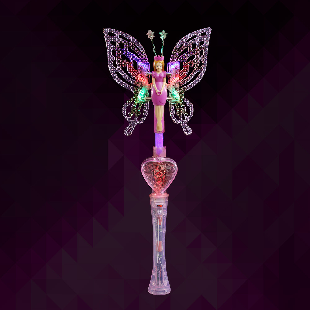 Flashing Princess Butterfly Wand-